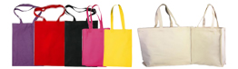 Cotton Bags - 100% Natural & Dyed